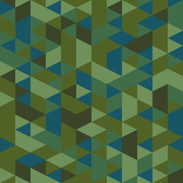 Camouflage low poly fond créatif — Image vectorielle