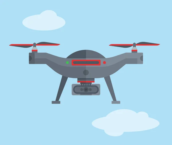 Repülőgépek drónkészlete — Stock Vector