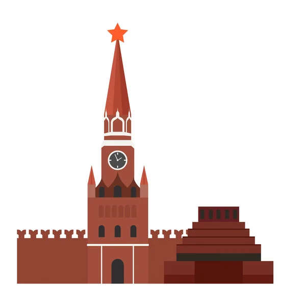 Визначні пам'ятки Москви — стоковий вектор