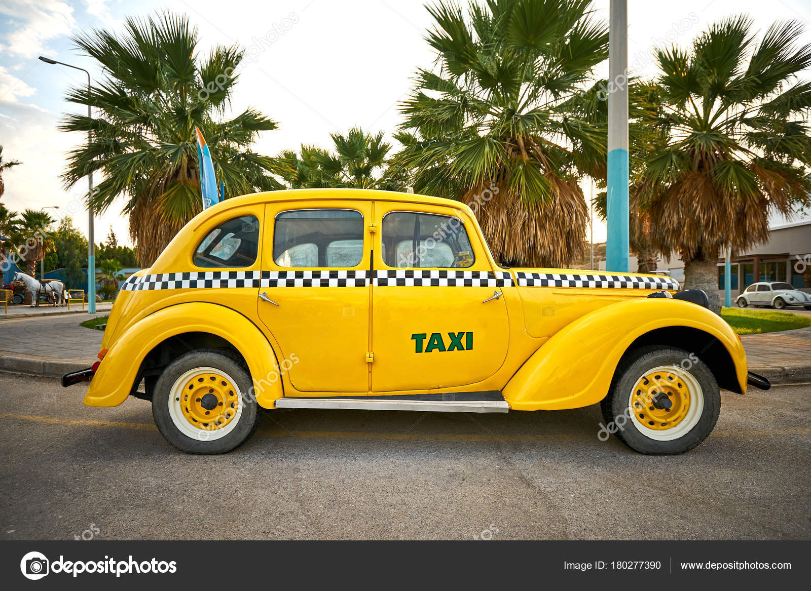 retro taxi