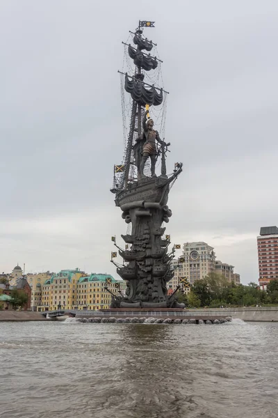 俄国沙皇彼得第一次的纪念碑 — 图库照片