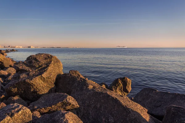 Na břehu Finského zálivu — Stock fotografie