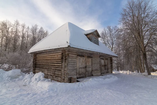 granary in the Russian village