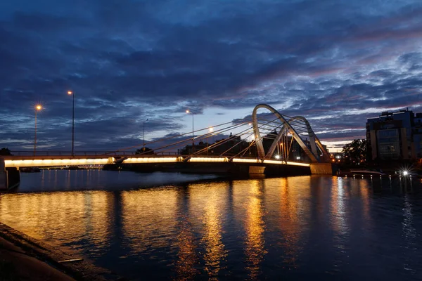 Lazarevskiy Bridge Petersburg Lazarevsky Bridge Petersburg Russland — Stockfoto