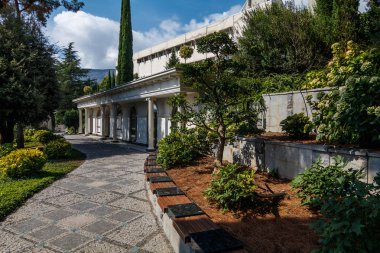 Ayvazovski Park / Yaz, Crimea parkında Ayvazovski