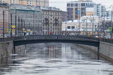 maslyanyiy Köprüsü, Sankt Peterburg / maslyanyiy köprü, Sankt Peterburg, Rusya Federasyonu, 2018