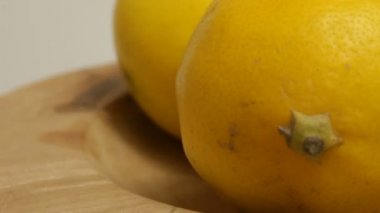 Sarı limon ekşi tadı, narenciye, sağlıklı beslenme için vitaminler