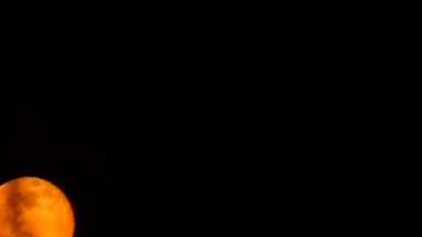 Dolunay, ender görülen astronomik fenomen, Korkunç Gece Görüntüsü