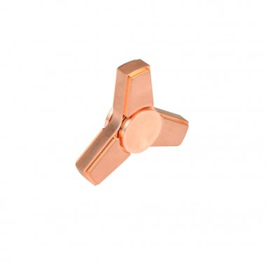 Beyaz arka plan üzerinde izole metalik parmak spiner