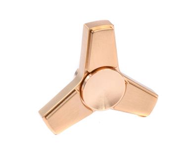 Beyaz arka plan üzerinde izole metalik parmak spiner