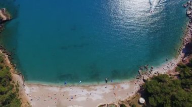 Kabak plaj havadan görünümü