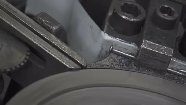 钉生产制造型企业 — 图库视频影像