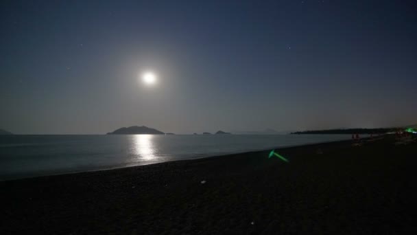 Прекрасный аромат средиземноморской ночи — стоковое видео