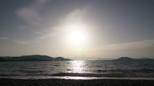 Fethiye Turquia por do sol — Vídeo de Stock