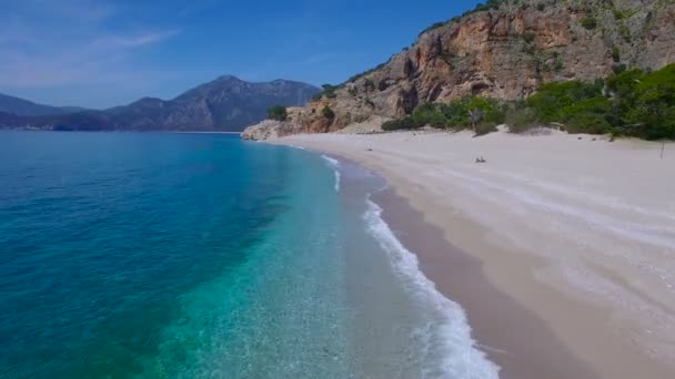 Kidrak Туреччини бірюза пляж — стокове відео