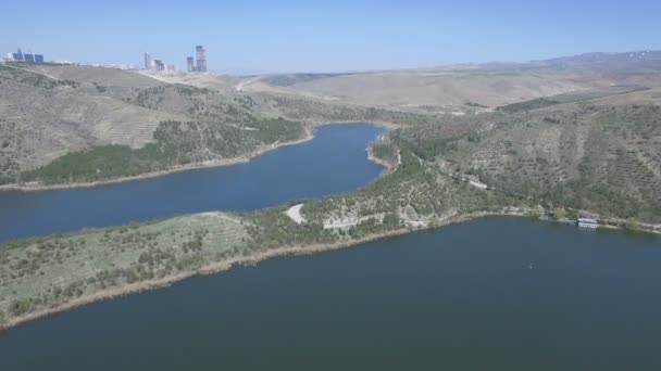 Ankara Turkey Eymir Lake — Αρχείο Βίντεο