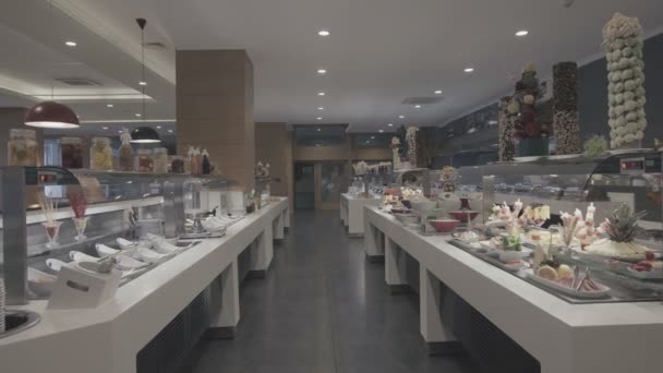 Aperto Colazione a buffet — Video Stock