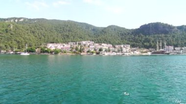 Fethiye Limanı Steady Shot ile tekne turu