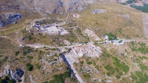 Starożytne miasto Sagalassos — Wideo stockowe
