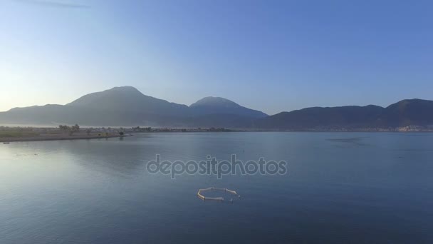 Fethiye Harbor temprano en la mañana — Vídeos de Stock