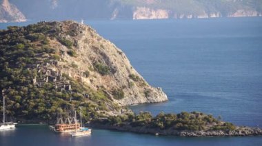 Gemiler Fethiye Türkiye Antik Adası