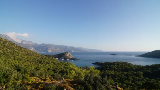 Давній острів Фетія (Туреччина). — стокове відео