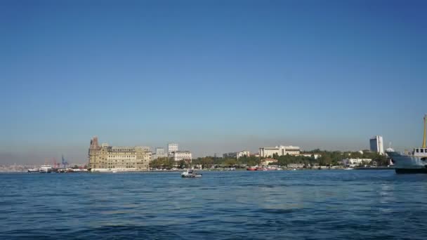 Istanbul Turchia Scena Timelapse — Video Stock