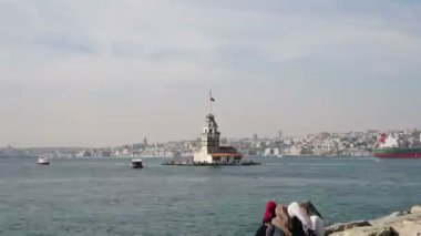 Istanbul Türkiye Timelapse sahne 
