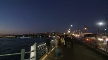 Istanbul Türkiye Timelapse sahne 