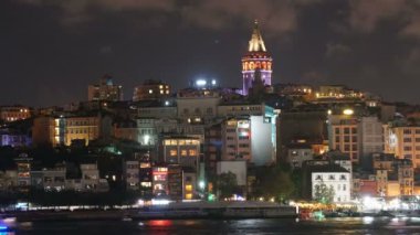 Istanbul Türkiye Timelapse sahne 