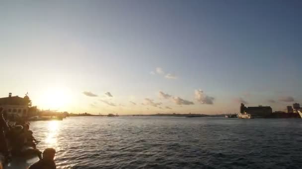 Istambul Turquia Cena Timelapse — Vídeo de Stock