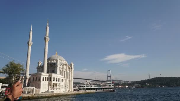 Istanbul Türkiye Timelapse Sahne — Stok video