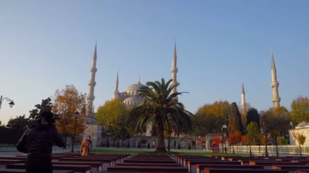 Istambul Turquia Sultão Ahmet District — Vídeo de Stock