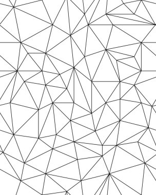 Seamless polygonal pattern  clipart