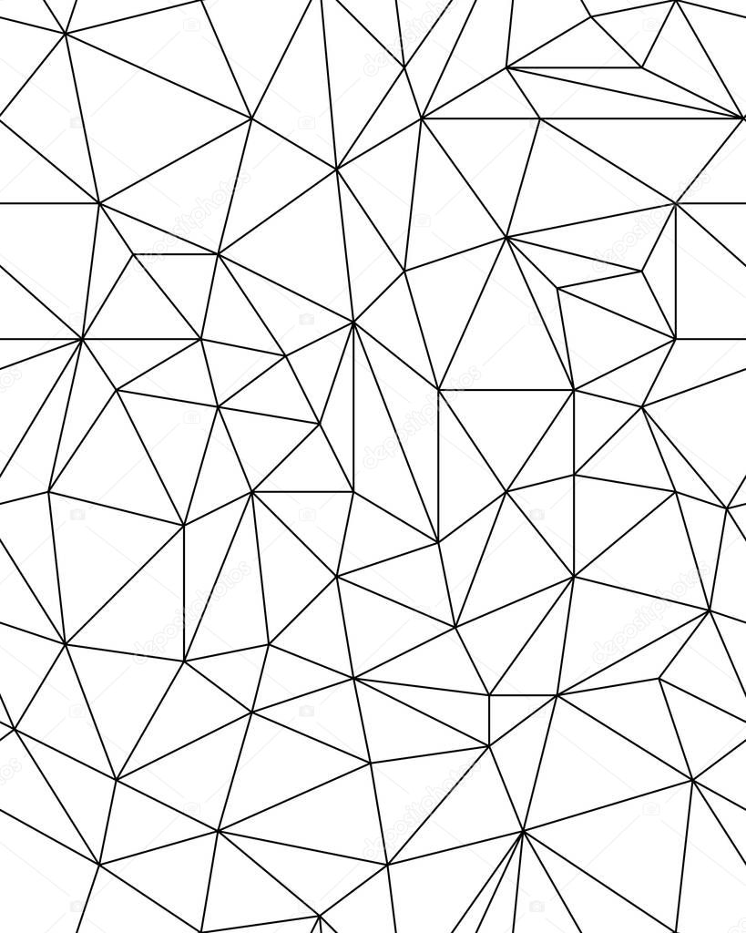 Seamless polygonal pattern 