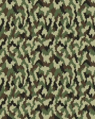 Kusursuz kamuflaj deseni