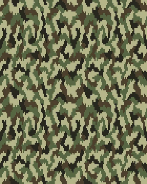 Naadloos camouflage patroon — Stockvector