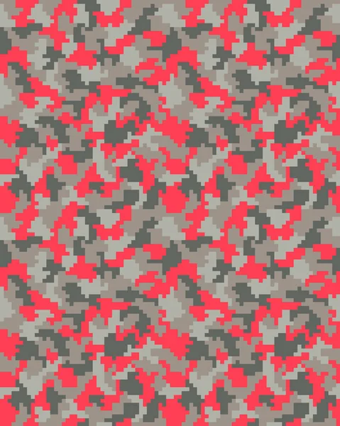 Modèle de camouflage sans couture — Image vectorielle