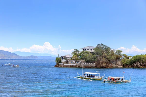 LiPo Island(Diving, snorkeling) punt in Anilao, Batangas, Phili — Stockfoto