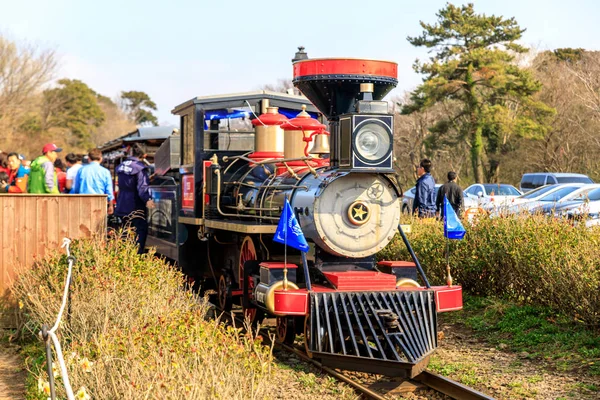 2017 Tren clásico en Eco Land en la isla de Jeju, Corea del Sur —  Fotos de Stock