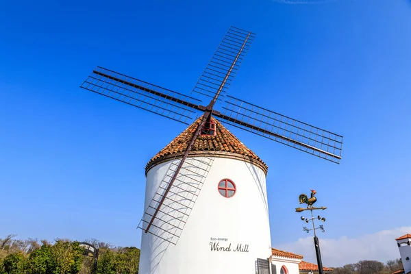 Wind Mill at Ecoland Theme Park in Jeju island, South Korea — Stock Photo, Image