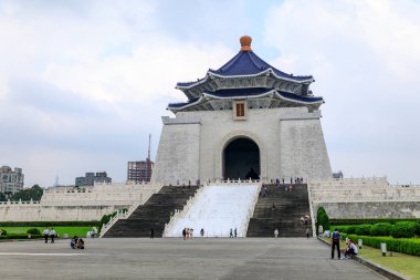 Tayvan, Taipei - 23 Mayıs 2017 çan Kay Şek anıt salonu