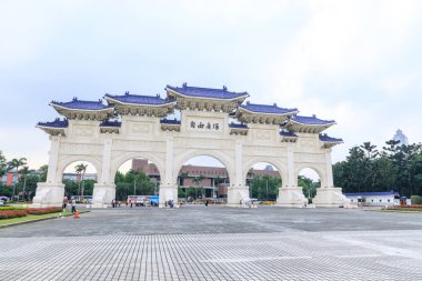 Tayvan, Taipei - 23 Mayıs 2017 çan Kay Şek anıt salonu