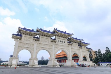 Tayvan, Taipei - 23 Mayıs 2017 çan Kay Şek anıt salonu