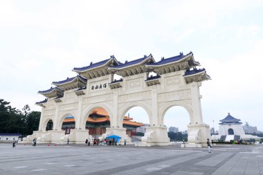 Tayvan, Taipei - 23 Mayıs 2017 çan Kay Şek anıt salonu