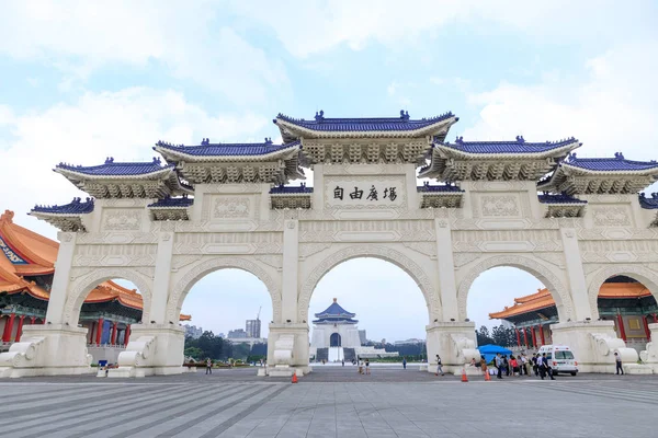 Tayvan, Taipei - 23 Mayıs 2017 çan Kay Şek anıt salonu