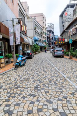 24 Mayıs 2017 Yingge İlçesi, Güney seramik kasabada görünümünü