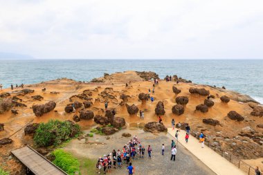 Yeliu (Yehliu) Geopark turist