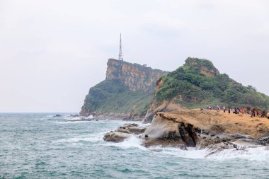 Wanli Dis Yeliu (Yehliu) Geopark turist