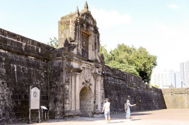 29 Ekim 2016 Intramuros Met ilçe Fort Gate Santiago